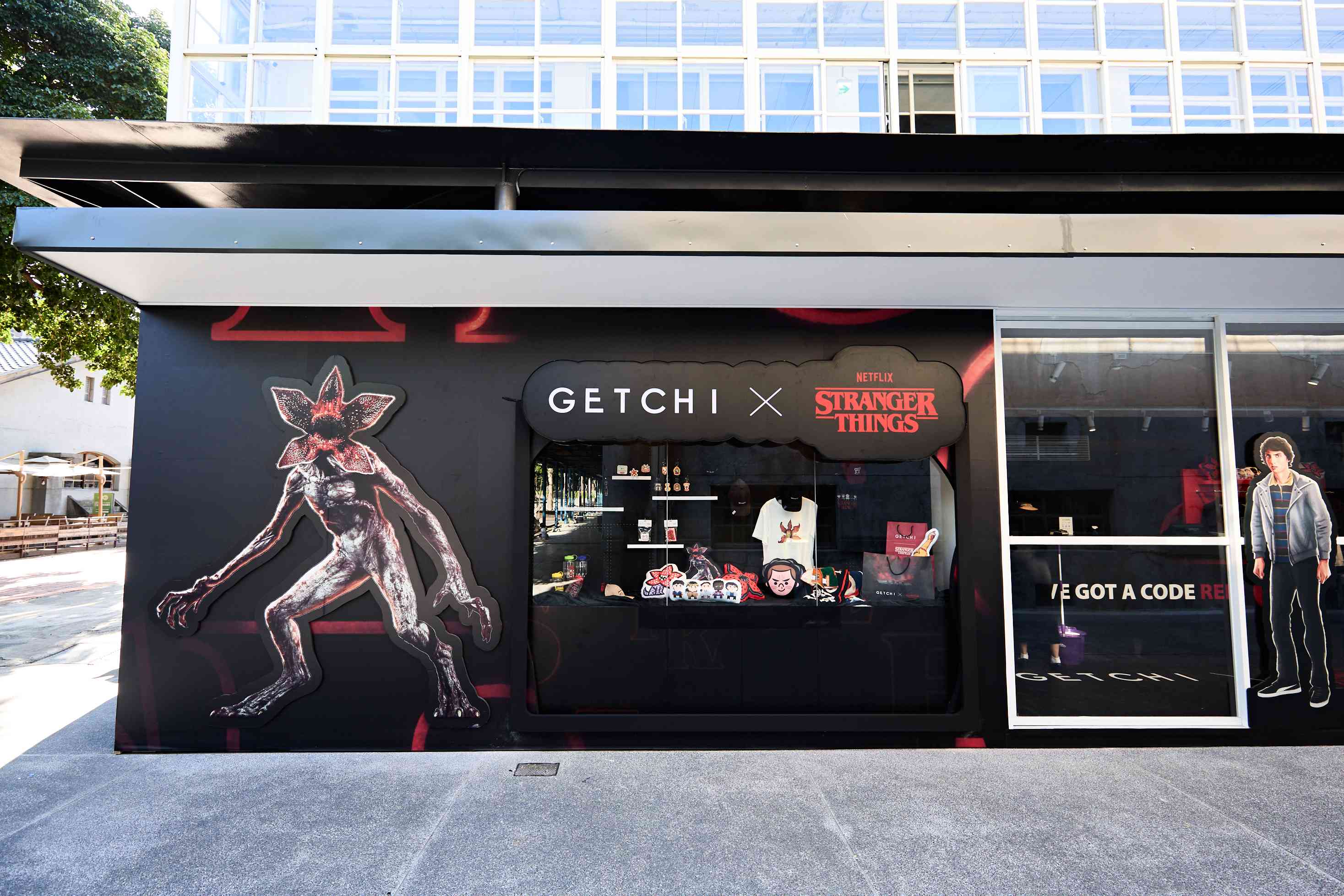 GETCHI X STRANGER THINGS POP-UP STORE